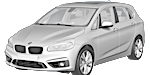 BMW F45 P0D2C Fault Code